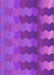 Machine Washable Transitional Bright Neon Pink Purple Rug, wshpat3591pur