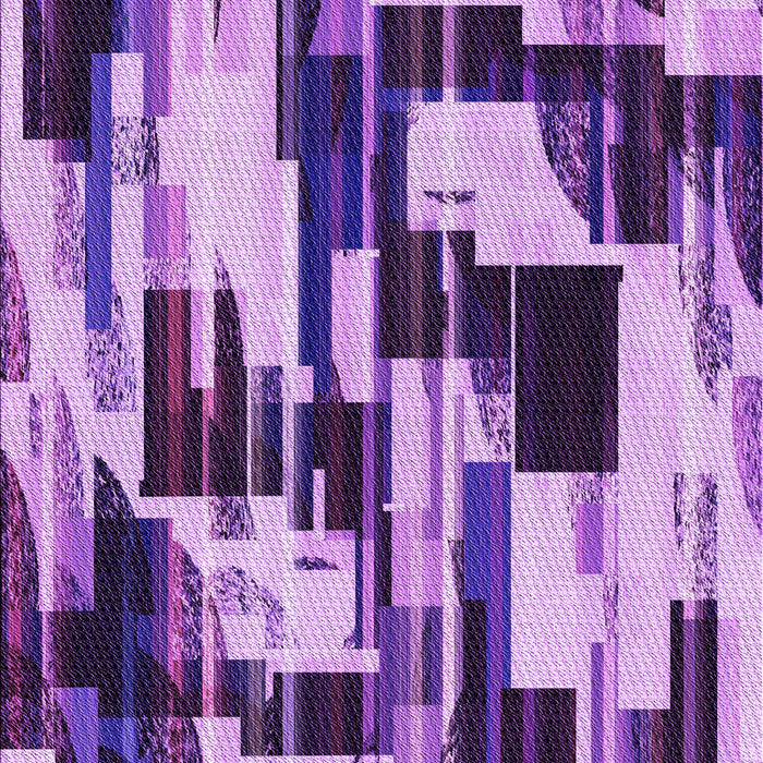Patterned Violet Purple Rug, pat3592pur