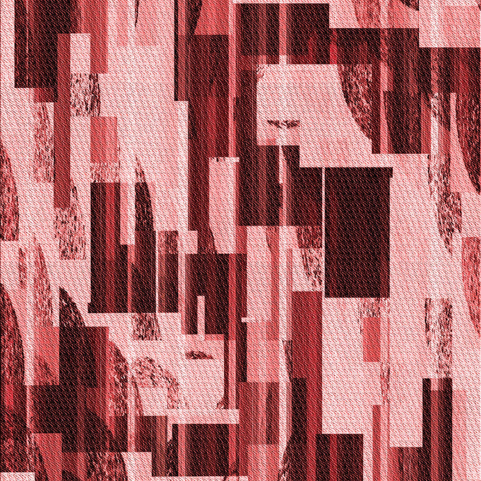 Patterned Light Coral Pink Rug, pat3592rd