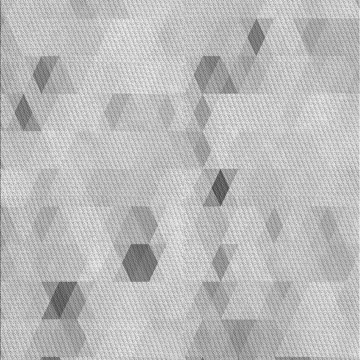 Patterned Gunmetal Gray Rug, pat3593gry