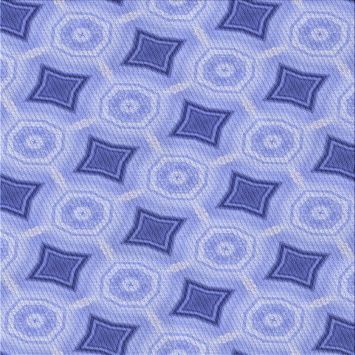 Round Machine Washable Transitional Jeans Blue Rug, wshpat3594blu