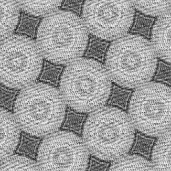 Patterned Platinum Gray Rug, pat3594gry