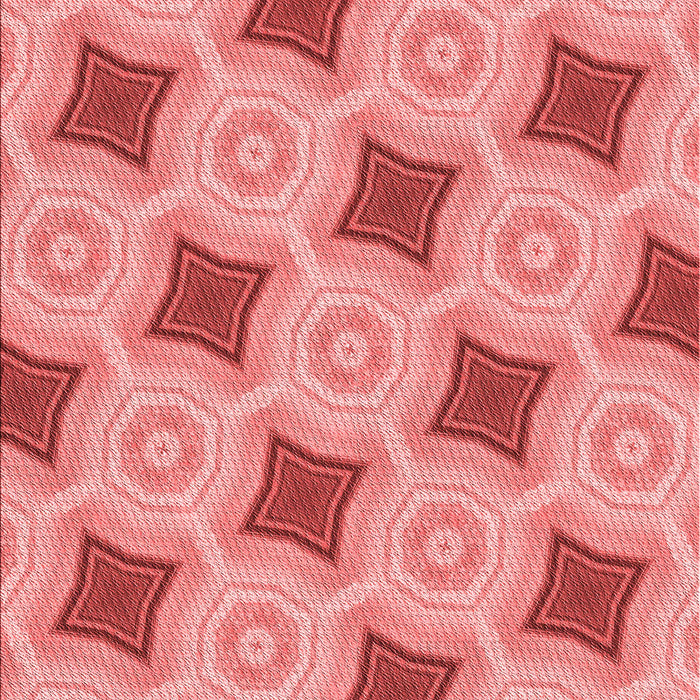 Patterned Light Coral Pink Rug, pat3594rd