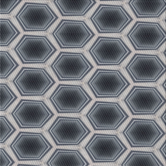 Sideview of Machine Washable Transitional Cloud Gray Rug, wshpat3595