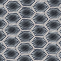 Square Patterned Cloud Gray Novelty Rug, pat3595