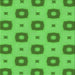 Round Patterned Dark Lime Green Rug, pat3596grn