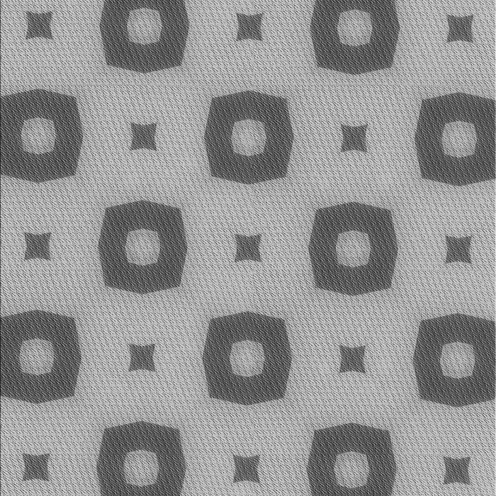 Patterned Smokey Gray Rug, pat3596gry