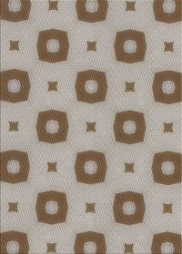 Machine Washable Transitional Brown Rug, wshpat3596