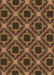 Patterned Bakers Brown Rug, pat3597brn