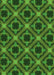 Patterned Deep Emerald Green Rug, pat3597grn