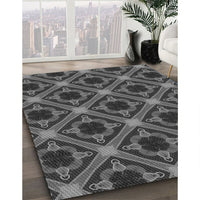 Patterned Gray Rug, pat3597gry