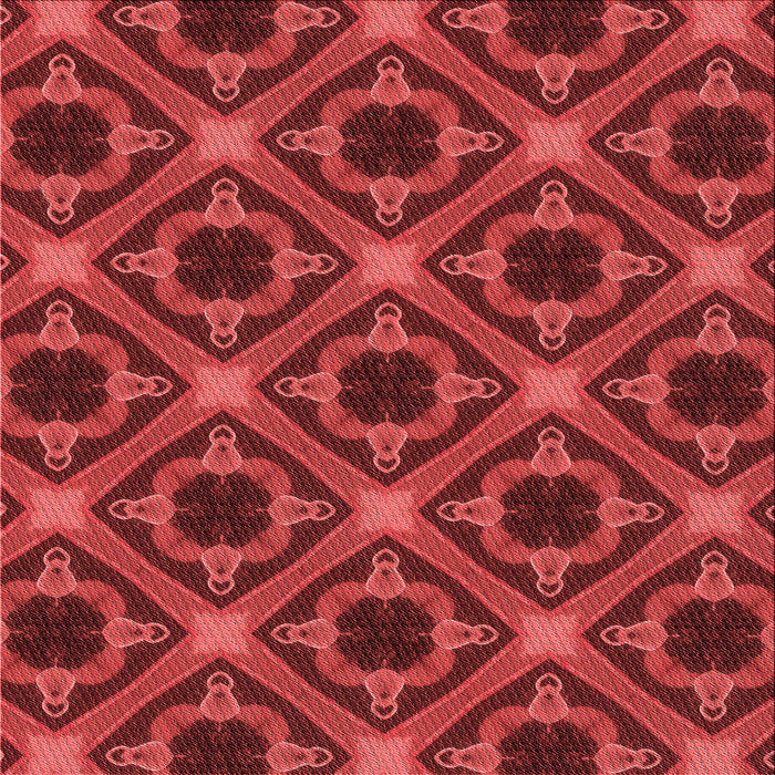 Round Machine Washable Transitional Tomato Red Rug, wshpat3597rd