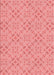 Patterned Pastel Pink Rug, pat3598rd