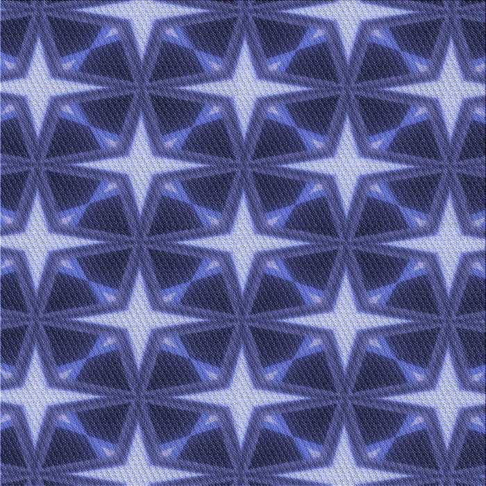 Round Patterned Light Slate Blue Rug, pat3599blu