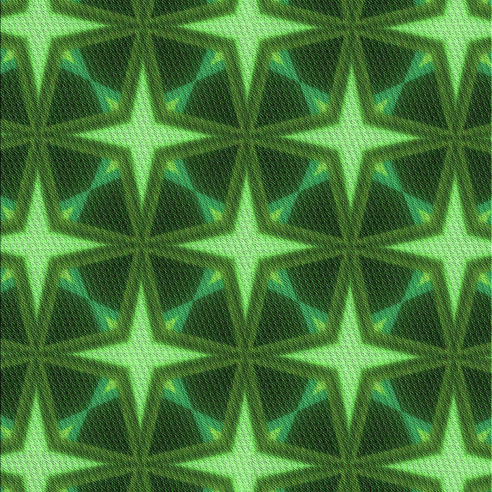 Patterned Deep Emerald Green Rug, pat3599grn