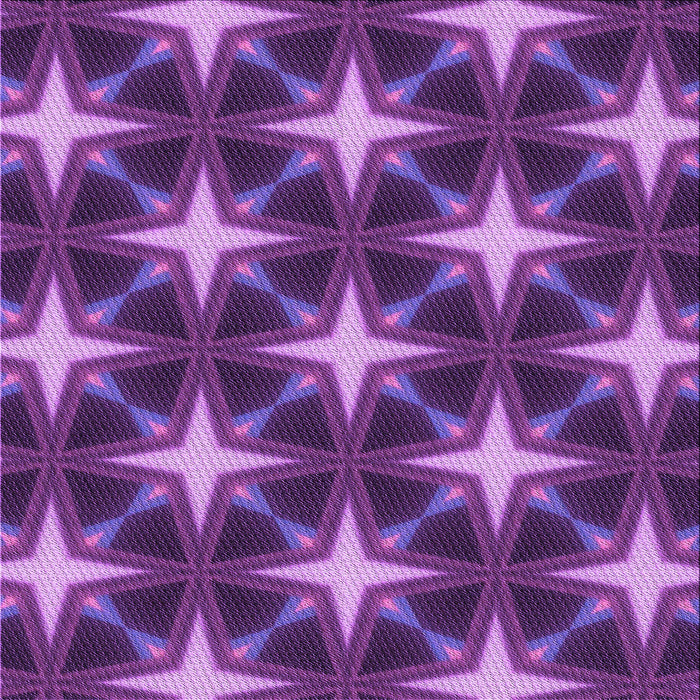 Round Patterned Purple Rug, pat3599pur