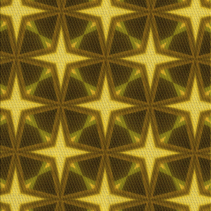 Patterned Caramel Brown Rug, pat3599yw