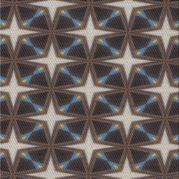 Sideview of Machine Washable Transitional Burgundy Brown Rug, wshpat3599