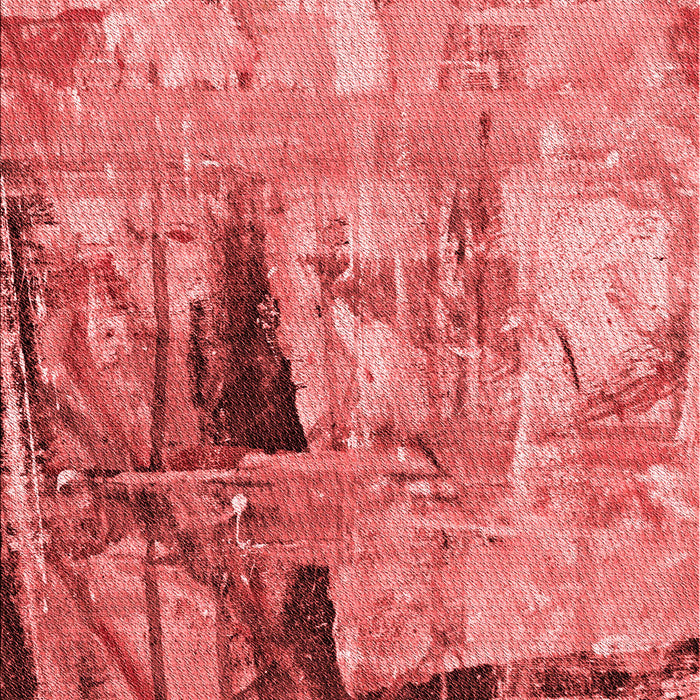 Patterned Red Rug, pat36rd