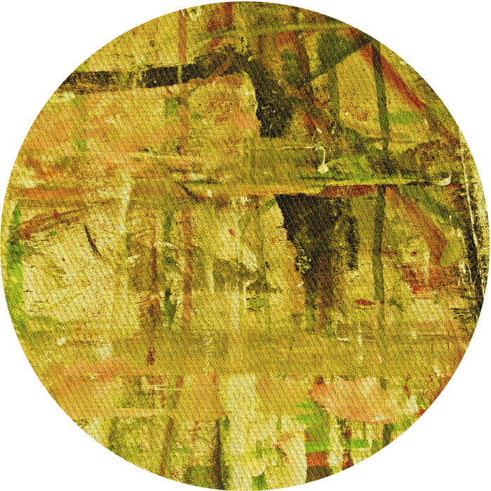 Square Patterned Dark Bisque Brown Rug, pat36yw