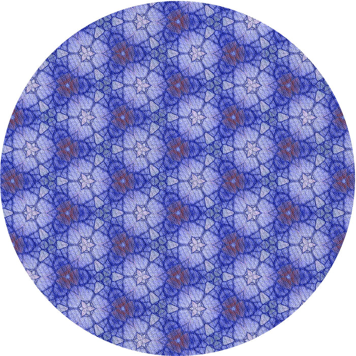 Square Machine Washable Transitional Sky Blue Rug in a Living Room, wshpat360blu