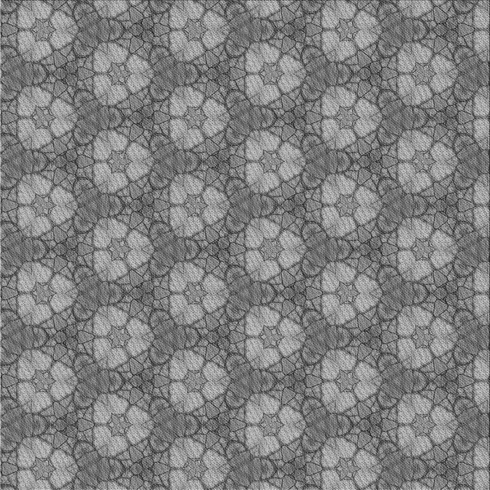 Round Machine Washable Transitional Carbon Gray Rug, wshpat360gry