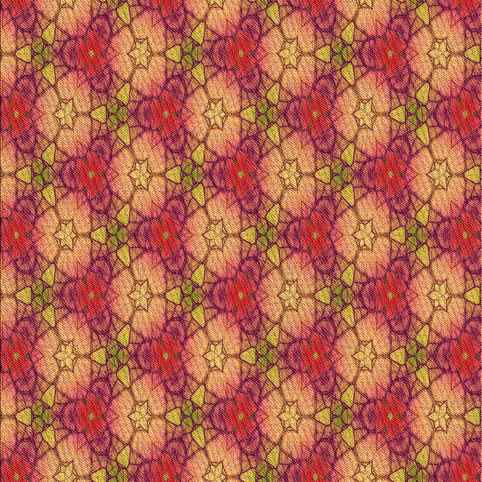 Patterned Orange Rug, pat360org