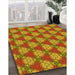 Machine Washable Transitional Red Rug in a Family Room, wshpat360yw