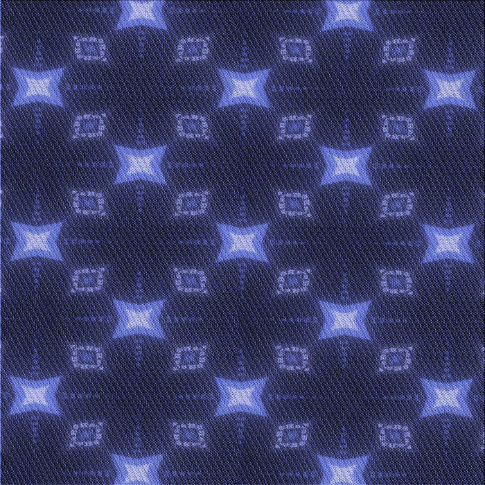 Round Patterned Royal Blue Rug, pat3600blu