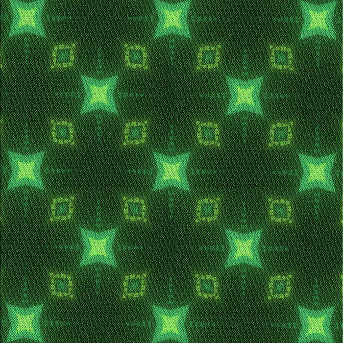 Patterned Dark Forest Green Rug, pat3600grn