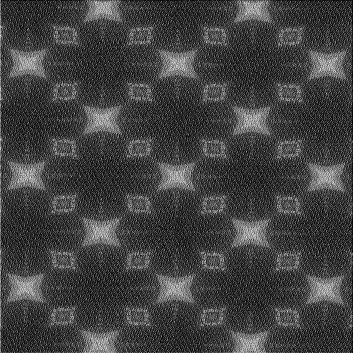 Round Patterned Ash Gray Rug, pat3600gry