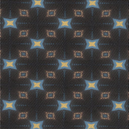 Square Patterned Gray Novelty Rug, pat3600