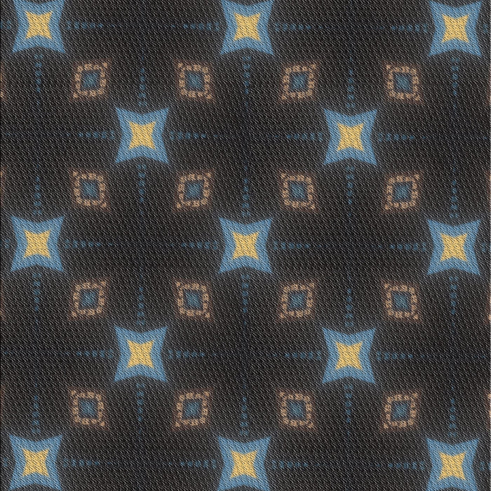 Patterned Gray Novelty Rug, pat3600