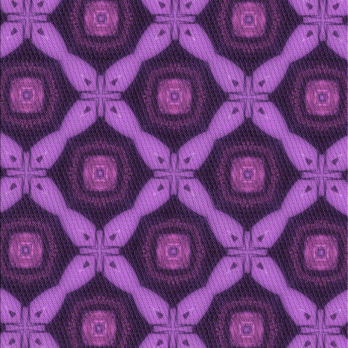 Machine Washable Transitional Purple Rug, wshpat3601pur