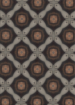 Patterned Mid Gray Abstract Machine Washable Rug, wshpat3601