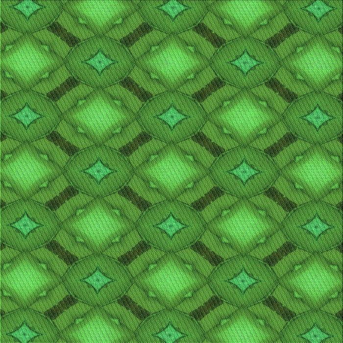 Round Machine Washable Transitional Green Rug, wshpat3602grn