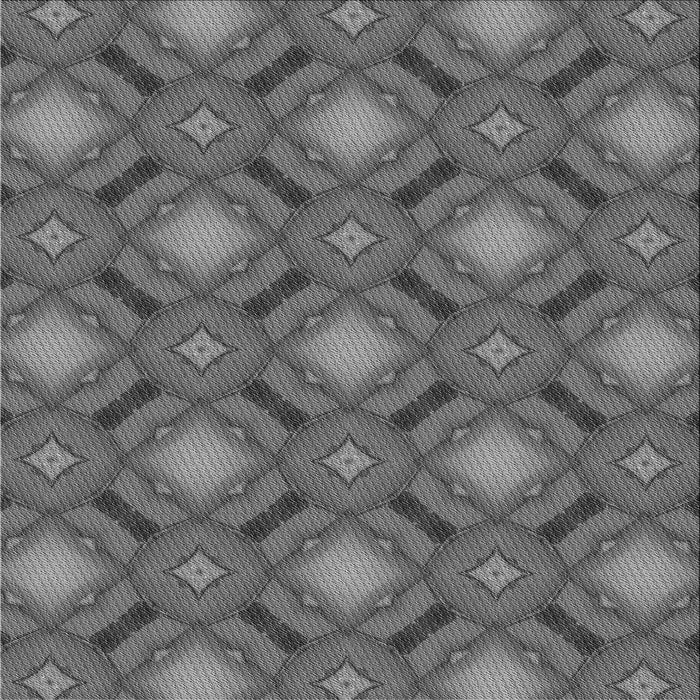 Round Machine Washable Transitional Gunmetal Gray Rug, wshpat3602gry