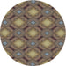 Square Patterned Dark Brown Abstract Machine Washable Rug, wshpat3602