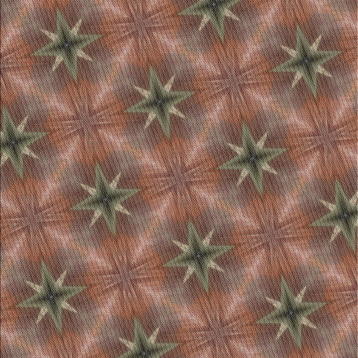 Patterned Light Copper Gold Novelty Rug, pat3603