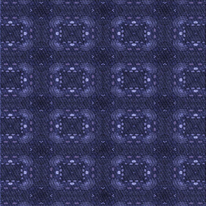 Round Machine Washable Transitional Night Blue Rug, wshpat3605blu