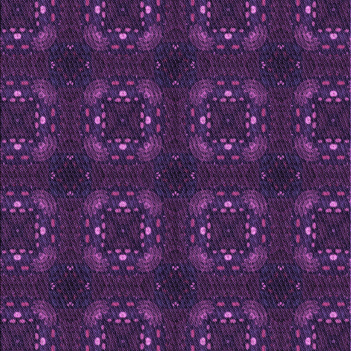 Machine Washable Transitional Dark Purple Rug, wshpat3605pur