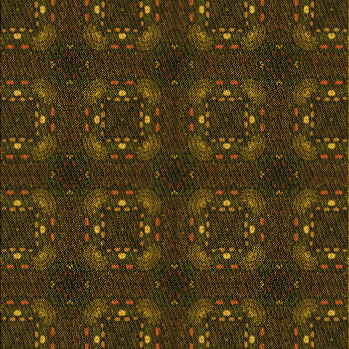 Patterned Dark Bronze Brown Rug, pat3605yw