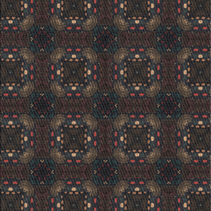 Patterned Mid Gray Novelty Rug, pat3605