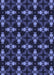 Patterned Night Blue Rug, pat3606blu