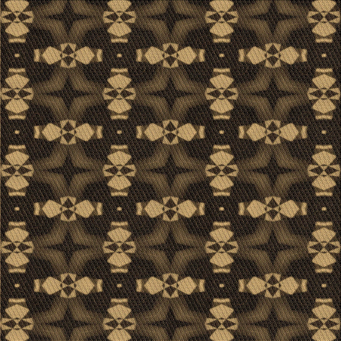 Round Patterned Light Brown Rug, pat3606brn