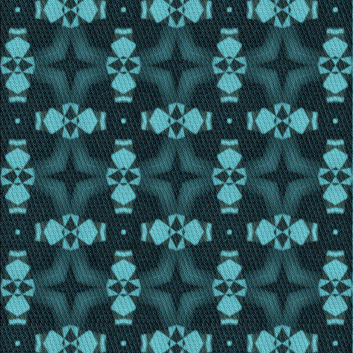 Machine Washable Transitional Deep Teal Green Rug, wshpat3606lblu