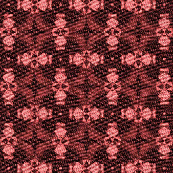 Patterned Red Rug, pat3606rd