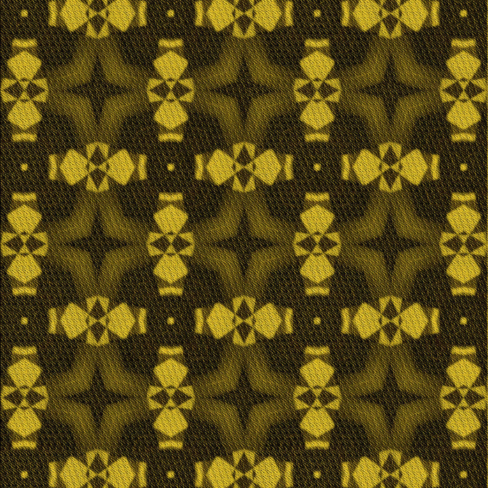 Patterned Black Brown Rug, pat3606yw