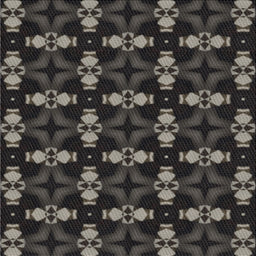 Sideview of Machine Washable Transitional Army Brown Rug, wshpat3606