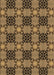Patterned Cinnamon Brown Rug, pat3607brn